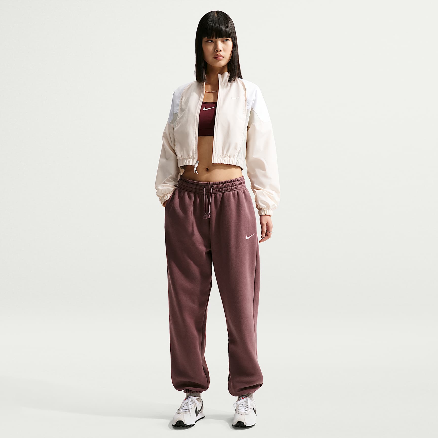 Nike Sportswear Phoenix Fleece Women's High-Waisted Oversized